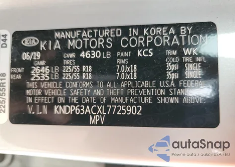 KNDP63ACXL7725902